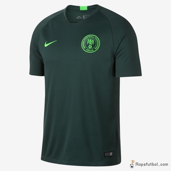 Camiseta Nigeria Replica Segunda Ropa 2018 Verde